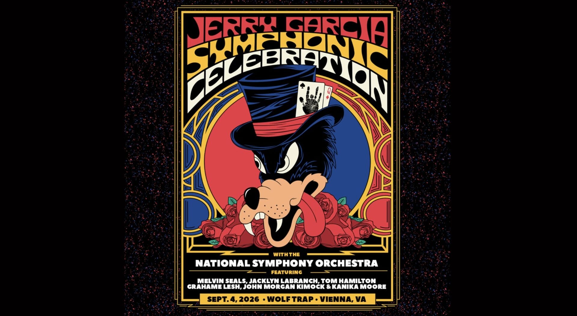 Jerry Garcia Symphonic Celebration Outlines Wolf Trap Date with